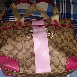 Coach Mini Tote Handbag